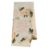  Cotton Tea Towel - Every Good and Perfect Gift Peach